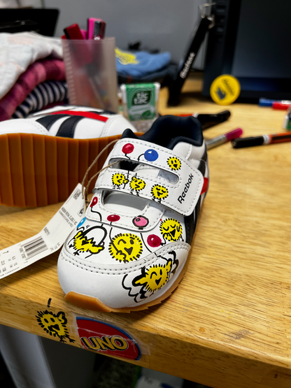 Pollitos de Abi Hand-Painted Shoes