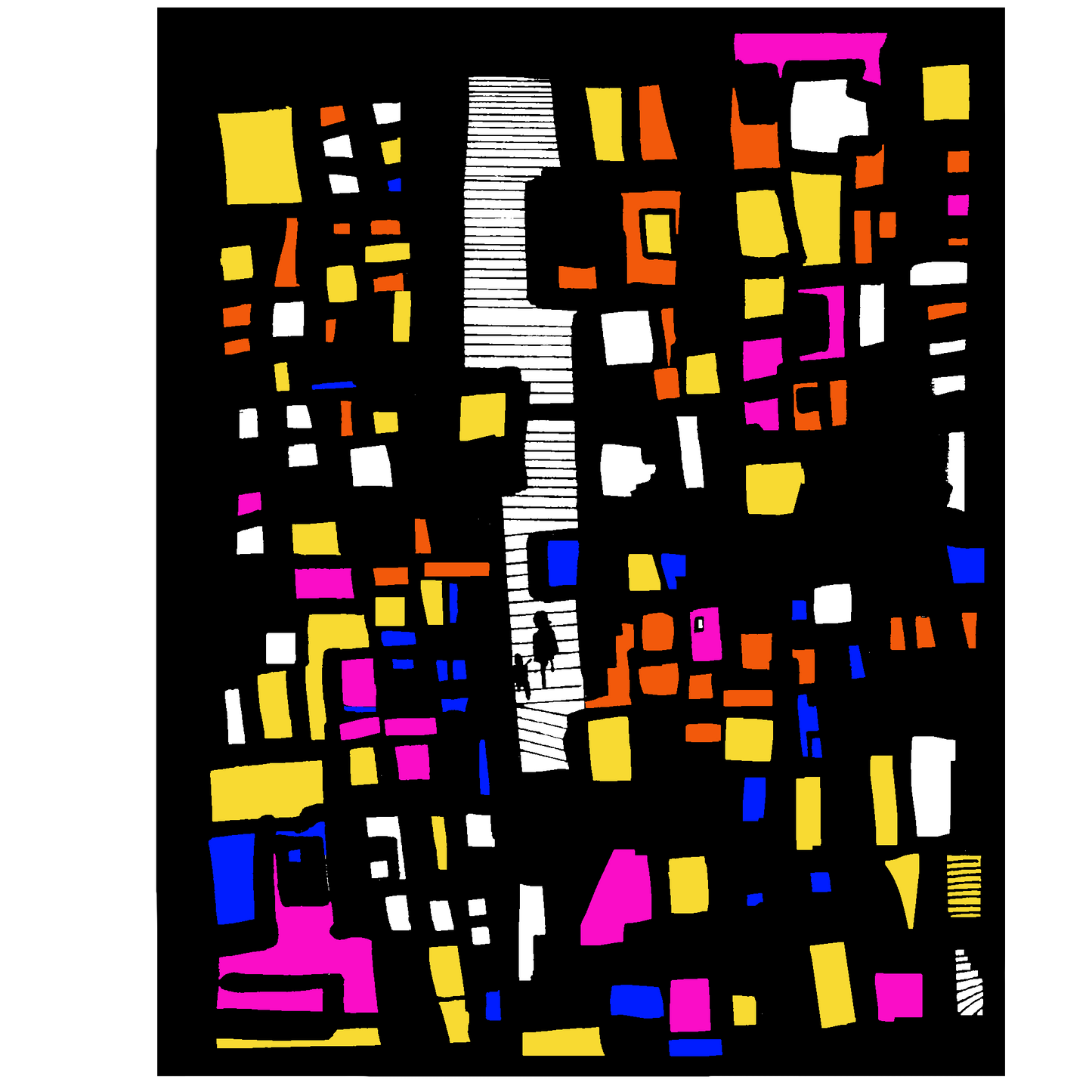 Pollitos de Abi Art Print