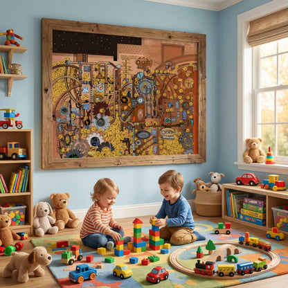 Pollitos de Abi Art Print